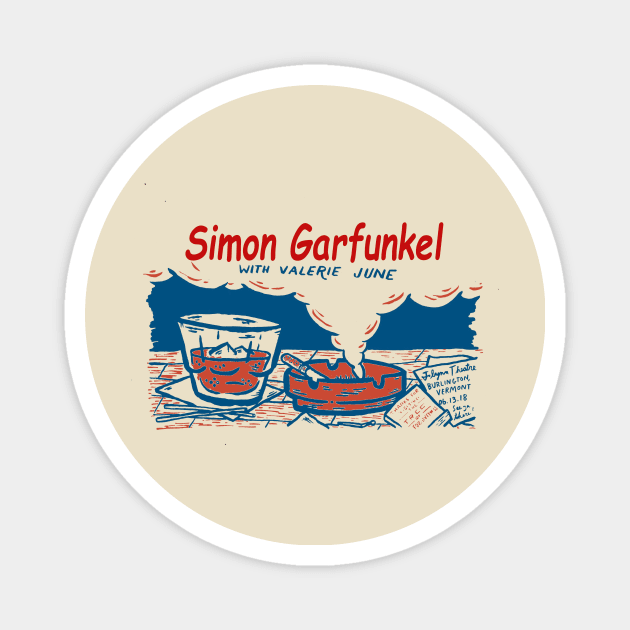 Simon and Garfunkel Vintage Magnet by Animal Paper Art